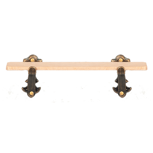 Shelf with 2 Brackets with 4 Nails